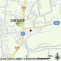 熊本県菊池市泗水町田島2141周辺の地図