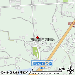 熊本県菊池市泗水町吉富3160周辺の地図