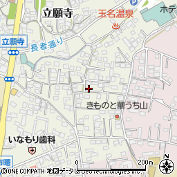 熊本県玉名市立願寺27周辺の地図