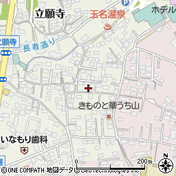 熊本県玉名市立願寺28周辺の地図