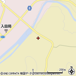 大分県竹田市入田574周辺の地図