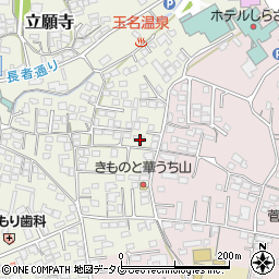 熊本県玉名市立願寺29周辺の地図