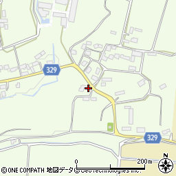 熊本県菊池市泗水町田島2214周辺の地図
