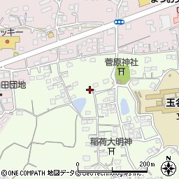 熊本県玉名市中尾313周辺の地図