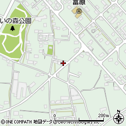 熊本県菊池市泗水町吉富387周辺の地図