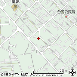 熊本県菊池市泗水町吉富205周辺の地図