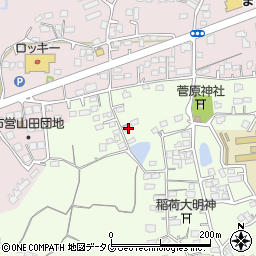 熊本県玉名市中尾319周辺の地図