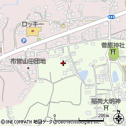 熊本県玉名市中尾56周辺の地図