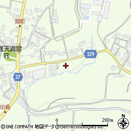 熊本県菊池市泗水町田島2124周辺の地図