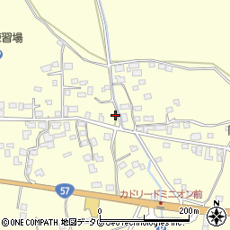 熊本県阿蘇市黒川211周辺の地図
