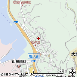 長崎県西海市大瀬戸町瀬戸樫浦郷2445周辺の地図