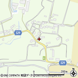 熊本県菊池市泗水町田島2291-1周辺の地図