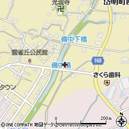 熊本県玉名市岱明町西照寺216周辺の地図