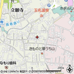 熊本県玉名市立願寺33周辺の地図