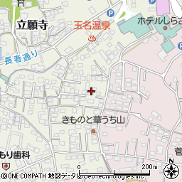 熊本県玉名市立願寺31周辺の地図