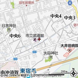 高知県宿毛市中央5丁目5周辺の地図