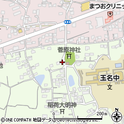 熊本県玉名市中尾311周辺の地図