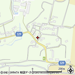 熊本県菊池市泗水町田島2397周辺の地図
