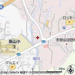 熊本県玉名市山田1750周辺の地図