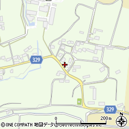 熊本県菊池市泗水町田島2396周辺の地図