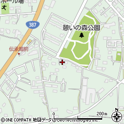 熊本県菊池市泗水町吉富459周辺の地図