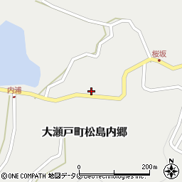 長崎県西海市大瀬戸町松島内郷2005周辺の地図