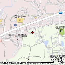 熊本県玉名市中尾52-4周辺の地図