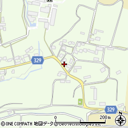 熊本県菊池市泗水町田島2401周辺の地図