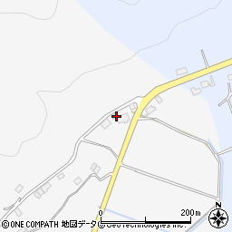 熊本県阿蘇市的石958周辺の地図