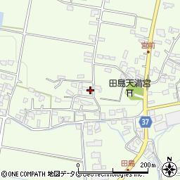 熊本県菊池市泗水町田島1835周辺の地図