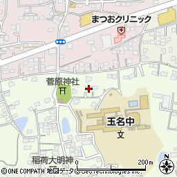 熊本県玉名市中尾336周辺の地図