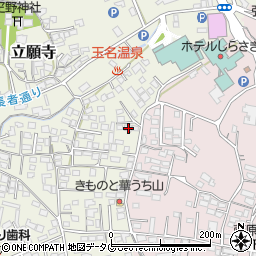 熊本県玉名市立願寺37周辺の地図