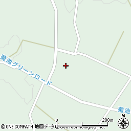 熊本県菊池市旭志小原1173周辺の地図
