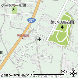 熊本県菊池市泗水町吉富462周辺の地図