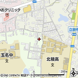 熊本県玉名市中尾526周辺の地図