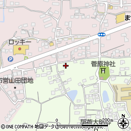 熊本県玉名市中尾322周辺の地図