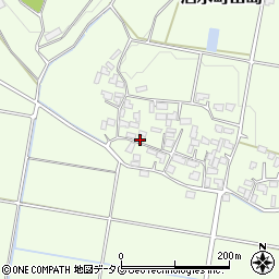 熊本県菊池市泗水町田島1561周辺の地図