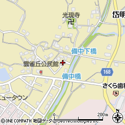 熊本県玉名市岱明町西照寺240周辺の地図