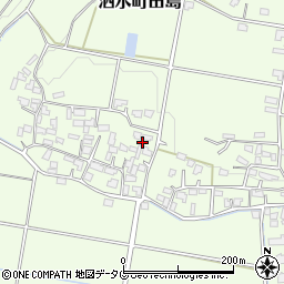 熊本県菊池市泗水町田島1536周辺の地図