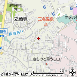 熊本県玉名市立願寺35-20周辺の地図
