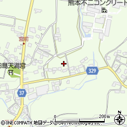 熊本県菊池市泗水町田島1936周辺の地図