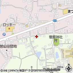 熊本県玉名市中尾323周辺の地図