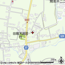 熊本県菊池市泗水町田島1924周辺の地図