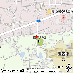 熊本県玉名市中尾330周辺の地図