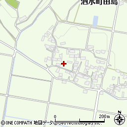 熊本県菊池市泗水町田島1562周辺の地図
