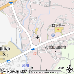 熊本県玉名市山田2142周辺の地図