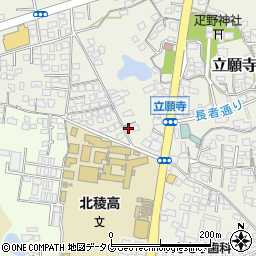 熊本県玉名市立願寺301-1周辺の地図