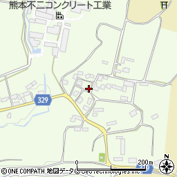 熊本県菊池市泗水町田島2392周辺の地図
