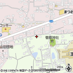 熊本県玉名市中尾324周辺の地図