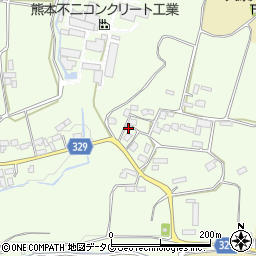 熊本県菊池市泗水町田島2403周辺の地図